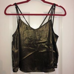 Abercrombie & Fitch Metallic Tank Top